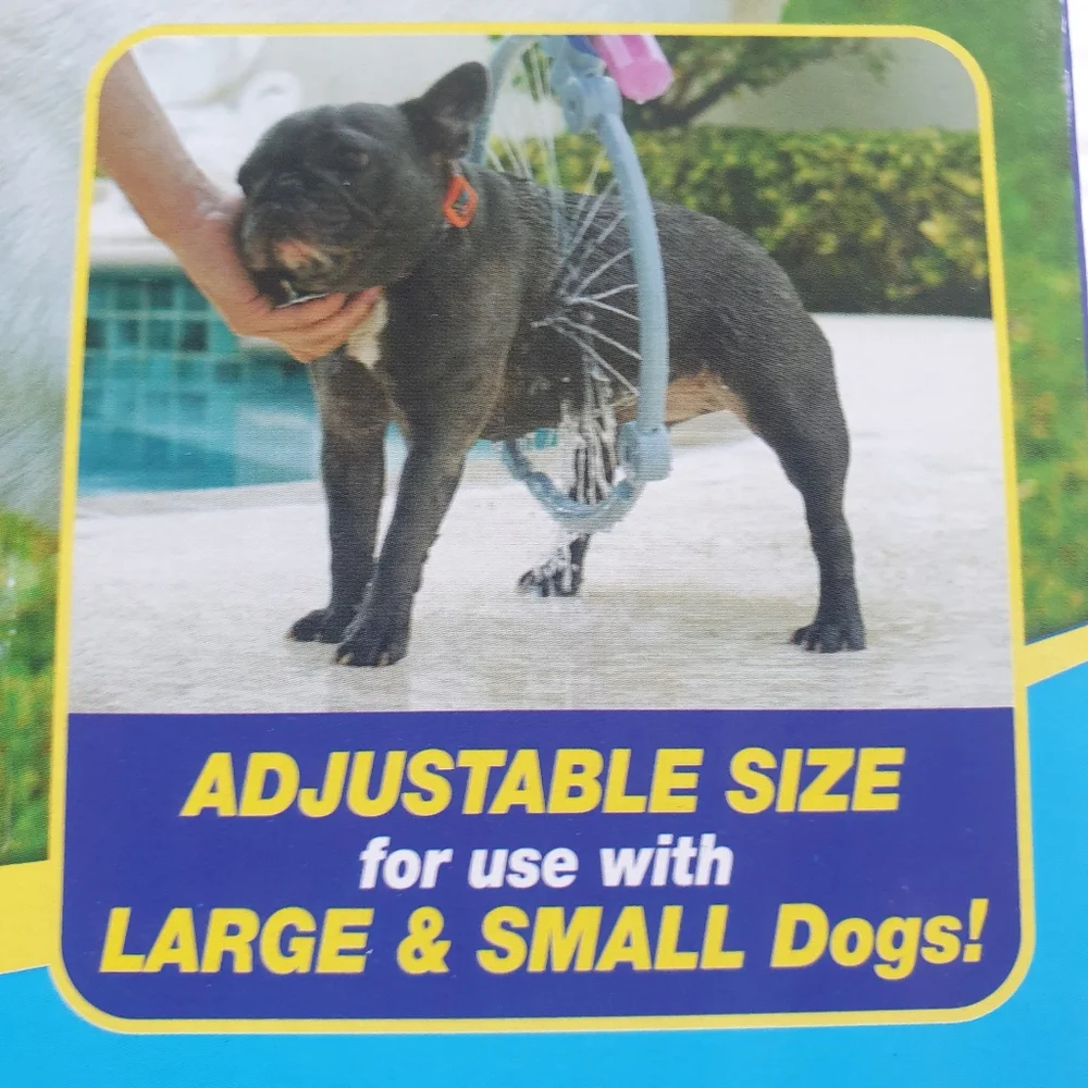 As Seen on TV Dog Woof Washer w/360° Connect Hose Ring Washer Tool for All Breed